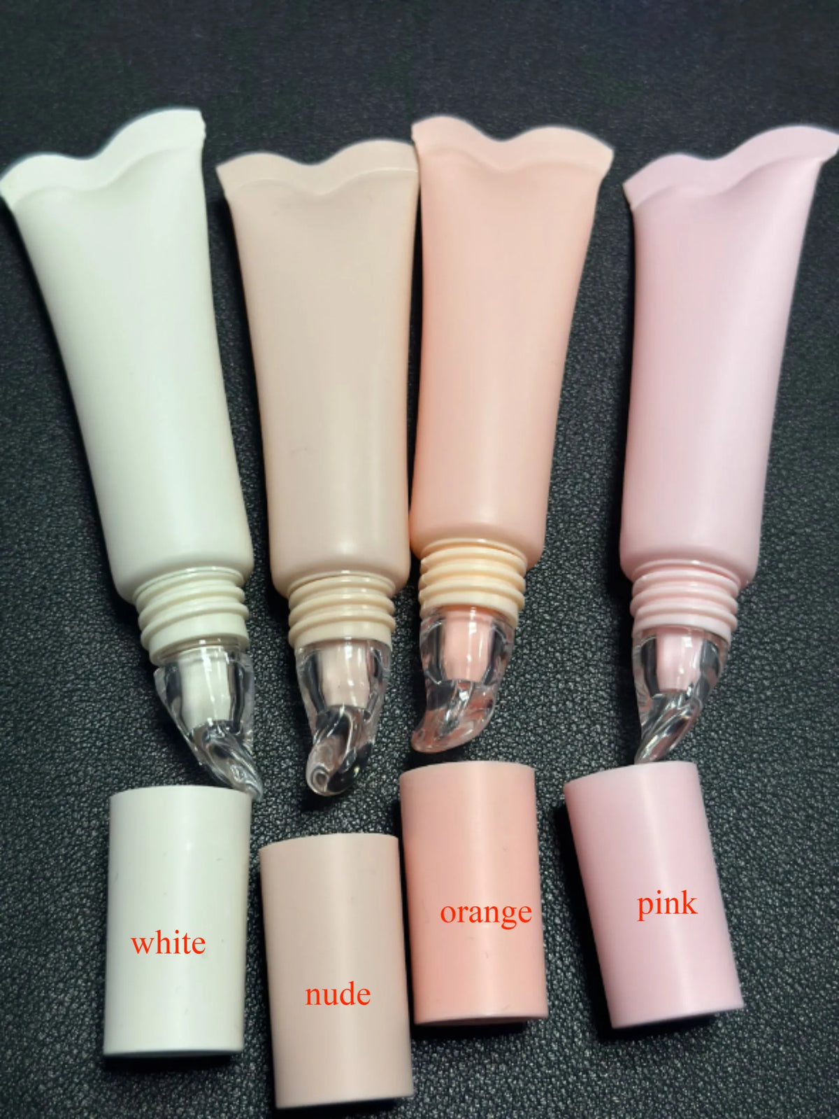 10ml-20ml Plastic PE Cosmetic Lip Gloss Lipstick Lipbalm Lip Scrub Squeeze Container Packaging Tube for Lip Oil Care