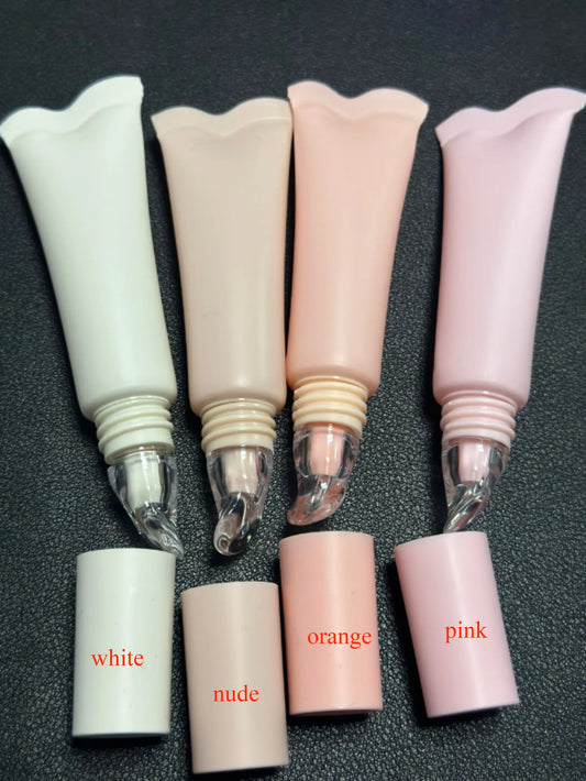 10ml-20ml Plastic PE Cosmetic Lip Gloss Lipstick Lipbalm Lip Scrub Squeeze Container Packaging Tube for Lip Oil Care