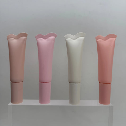 14ml Squeeze Lip Balm Tubes Empty Soft Plastic Packaging Custom Logo Lip Oil Lipgloss Eye Cream Tube for Lipstick & Cosmetics