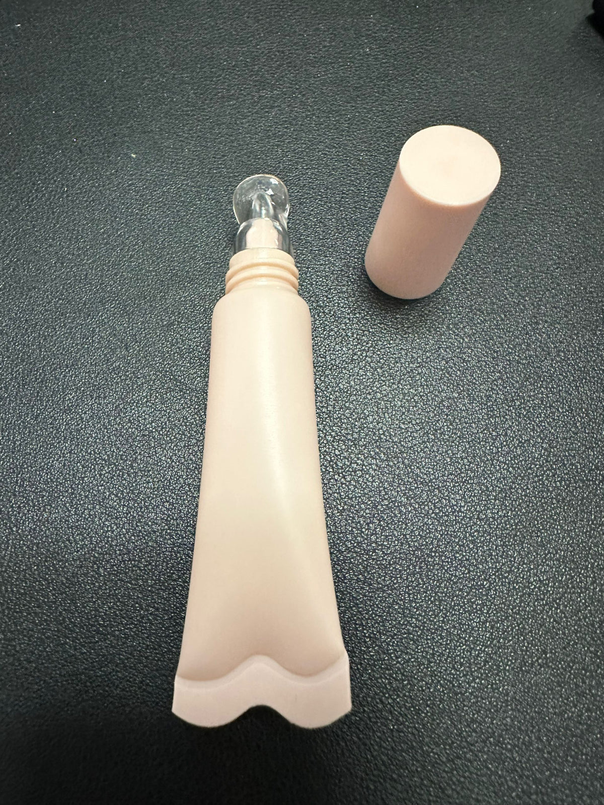 20ml lotion soft plastic bb cream squeeze tube matte purple liquid foundation massage bottle 20g lip gloss squeeze tubes