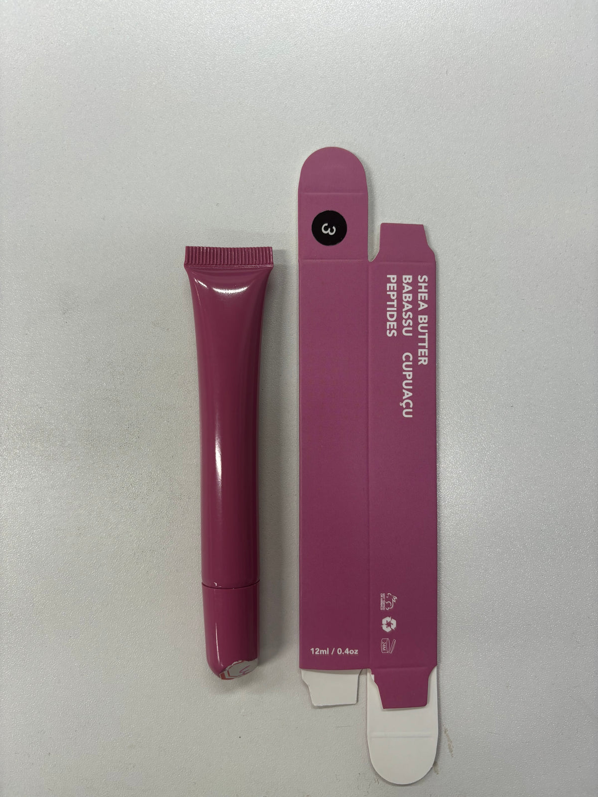 organic vegan lipcare treatment peptide lip tint hydrating lip gloss gel base smooth lip butter balm