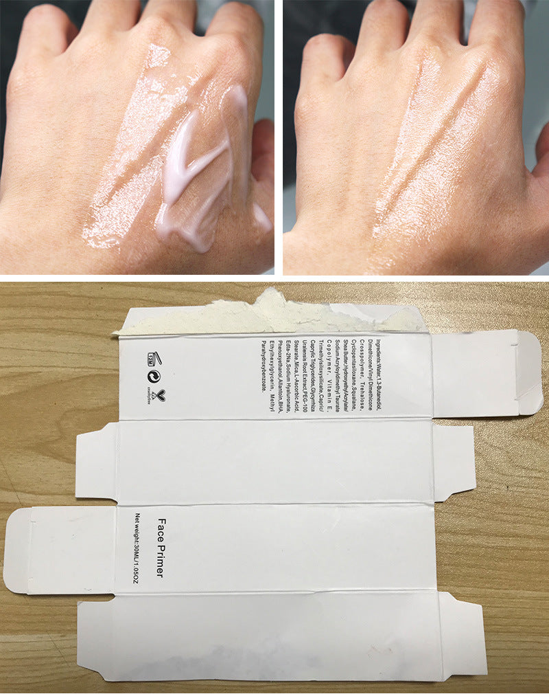30ml face primer vegan cream makeup foundation base liquid oil-control for skin
