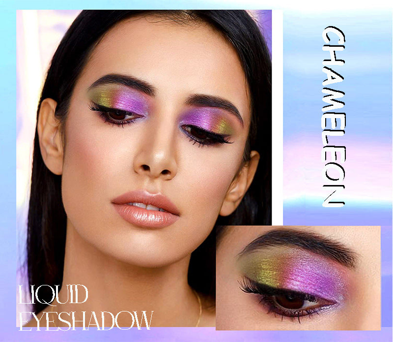 [ Your Private Label ] Wholesale Chameleon Liquid Eyeshadow 6 colors Multichrome High Pigment Eyeshadow