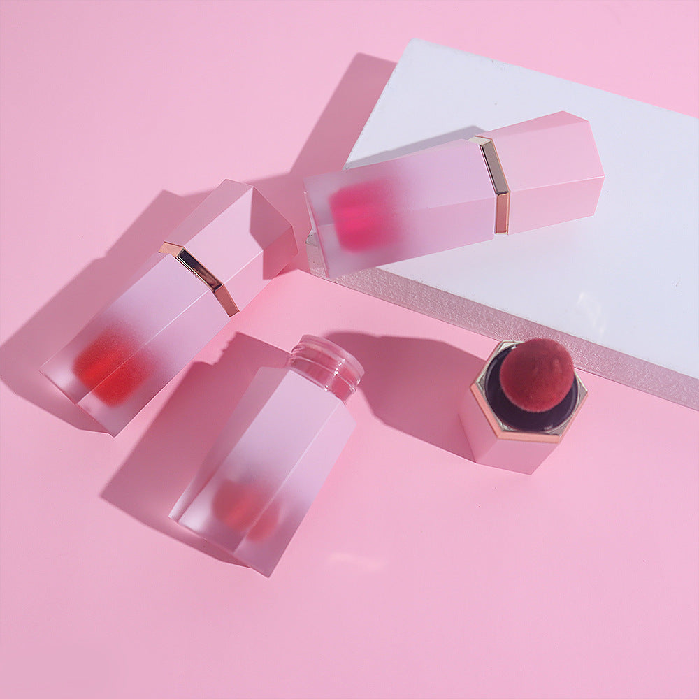 [ Your Private Label ] OEM Low MOQ Vegan Cruelty Free Pink Bottle Liquid Blush For Cheeks and Lips Waterproof Makeup Blush