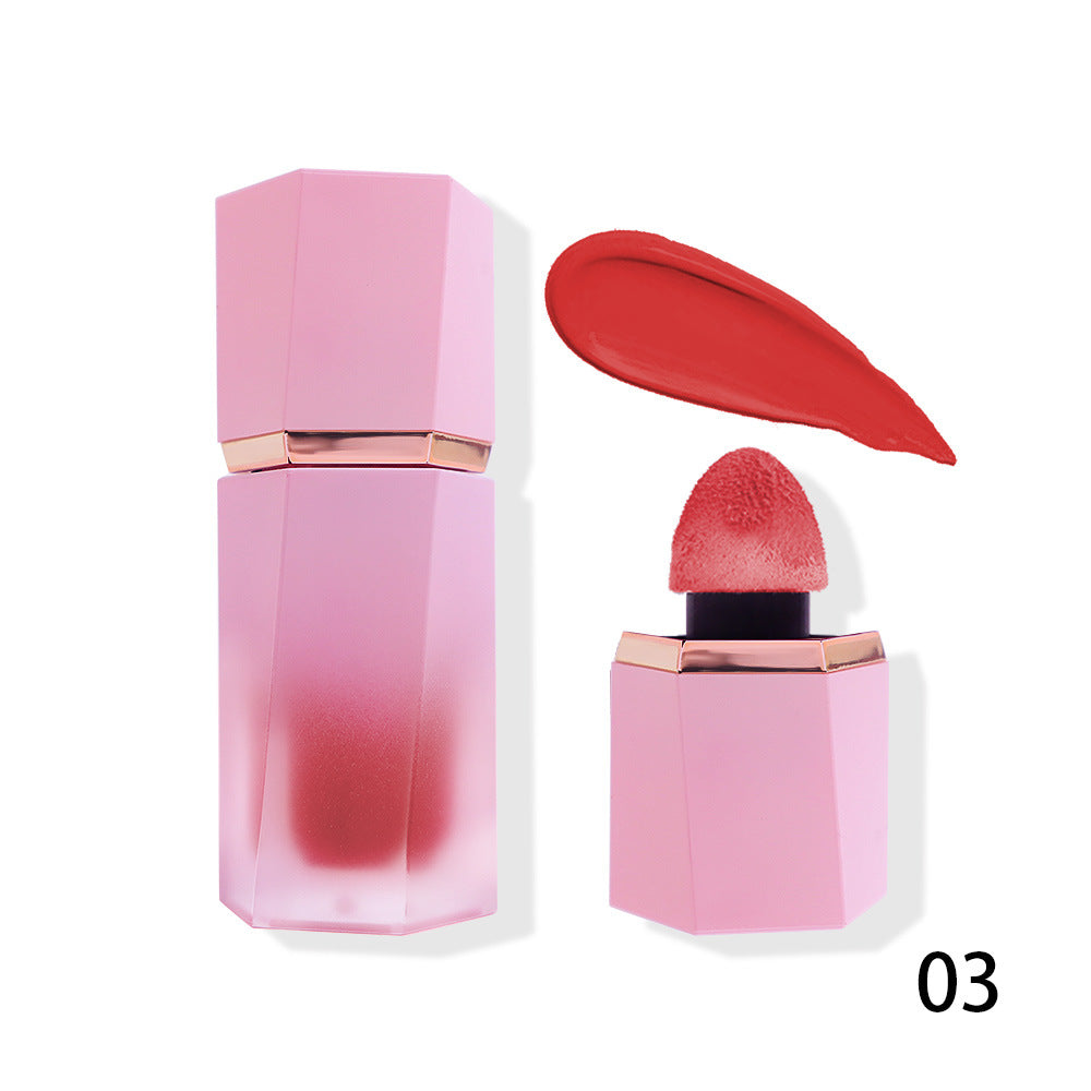 [ Your Private Label ] OEM Low MOQ Vegan Cruelty Free Pink Bottle Liquid Blush For Cheeks and Lips Waterproof Makeup Blush