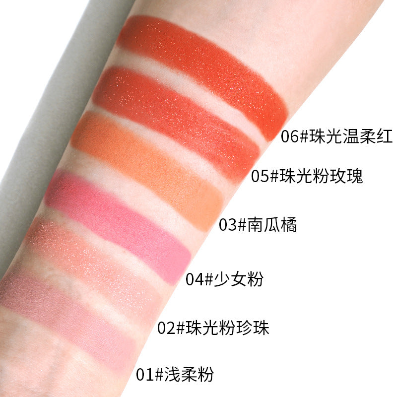 [ Your Private Label ] High Pigment Makeup Blush Single Matte Shimmer Blush Palette Pressed Powder Blusher Palette