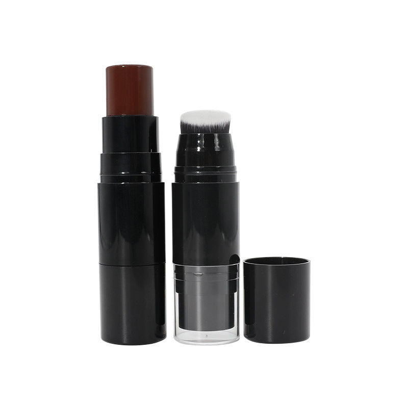 [ Your Private Label ] 2 in 1 Vegan Creamy Blusher Waterproof Shade Contour Stick Multi-Use Cream Blush Highlighter Stick