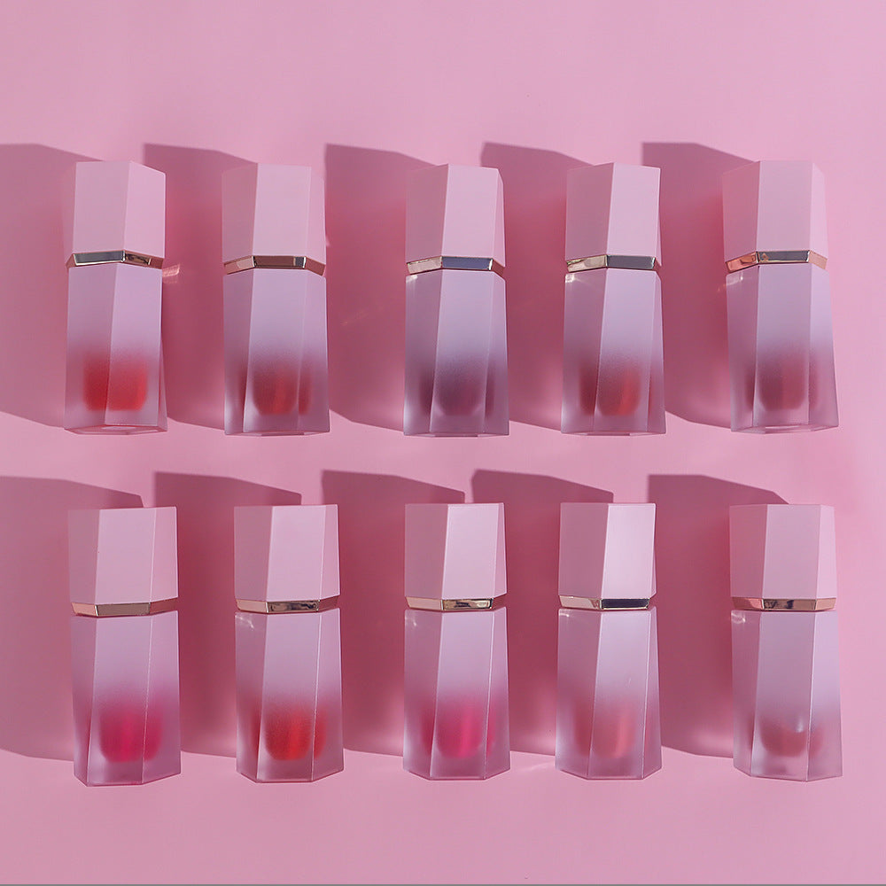 [ Your Private Label ] OEM Low MOQ Vegan Cruelty Free Pink Bottle Liquid Blush For Cheeks and Lips Waterproof Makeup Blush