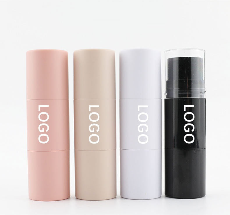 [ Your Private Label ] 2 in 1 Vegan Creamy Blusher Waterproof Shade Contour Stick Multi-Use Cream Blush Highlighter Stick