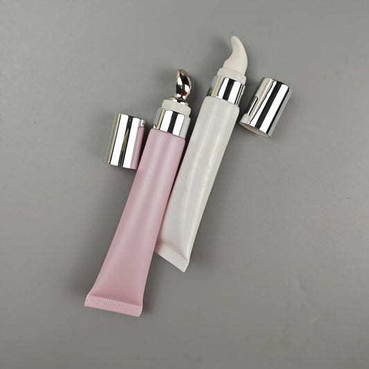 20ml Cosmetic Foundation Eye Cream Lip Balm Packaging 20ml Plastic Lipgloss Squeeze Tube for Empty Lip Gloss Tubes Packaging