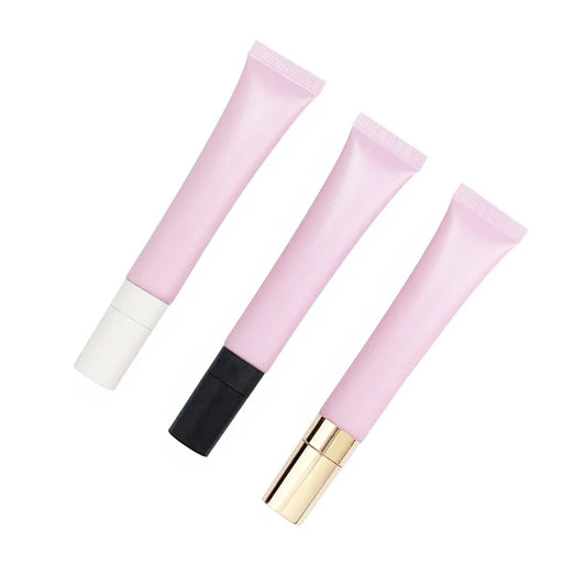 20ml Empty Lip Gloss Squeeze Lip Oil Container Lip Balm Soft Plastic Squeeze Tube Eye Cream Container Cosmetic Packaging Tube