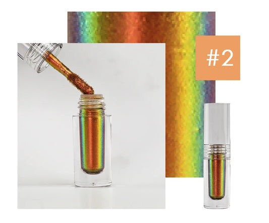 25colors Private Label Shimmer Gel Multichrome Duochrome Chameleon Eyeshadow Metallic Liquid Eyeshadow