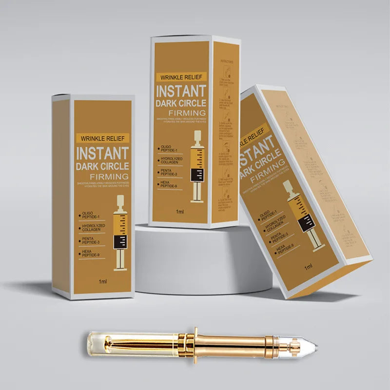 Anti Aging Firming Lifting 1ML Instant Eye Cream Wrinkle Eye Wrinkle Area Serum Moisturizer Oem Eye Cream for Dark Circles