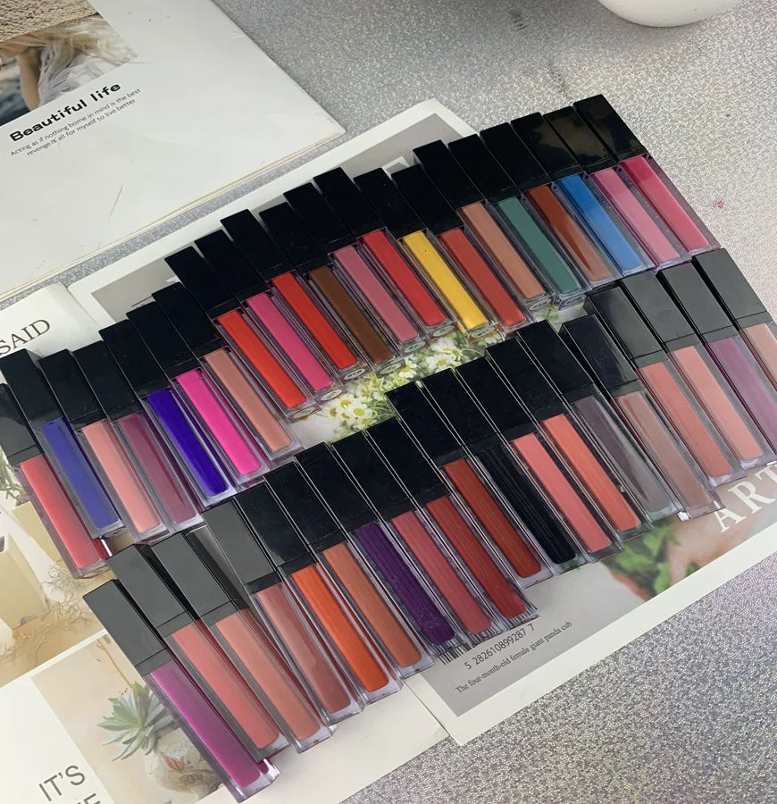 Beauty Store Private Label Lipgloss Makeup Organic Lipstick Matte Lip Stick Lipstick