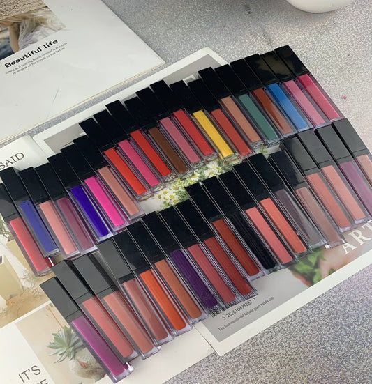 Beauty Store Private Label Lipgloss Makeup Organic Lipstick Matte Lip Stick Lipstick