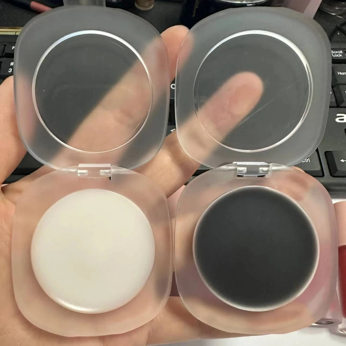 Black White Cream Color Changing Blush Cheek Tint Magic Warming Blush Creamy Magic Lip Cheek Jelly Ph Blush