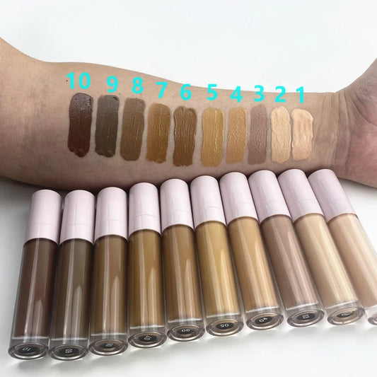 Cheap Price Face Makeup Liquid Concealer Your Own logo Waterproof Cover Dark Eye Circles Concealer Makeup