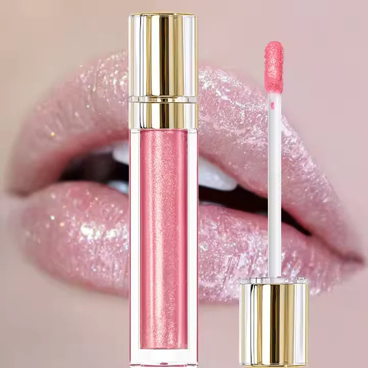 Cosmetic Custom Logo Lipgloss Lip Gloss Vendors Nude Velvet Lipstick Clear Shinny Shimmer Lip Gloss Private Label Lip Gloss