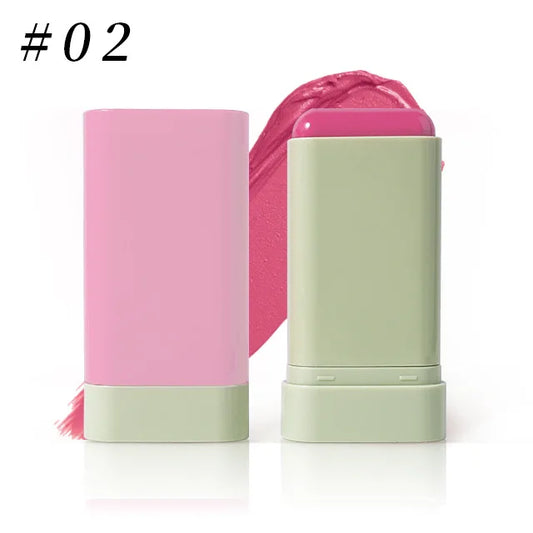 Cream Blusher Contour Bronzer Custom Logo Cheek Tint Pink Private Label Waterproof Vegan Highlighter Face Make up Blush Stick