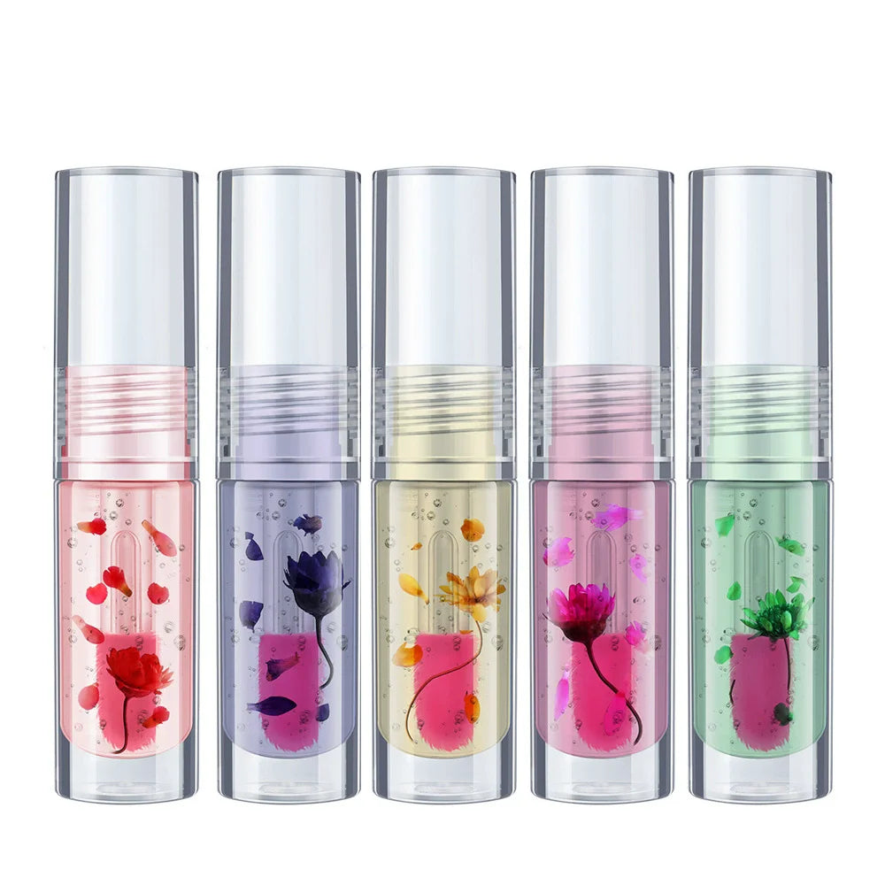 Custom Color Changing Liquid Lip Oil Private Label  Discoloration  No Logo Lip Gloss Fashionable Lip Balm