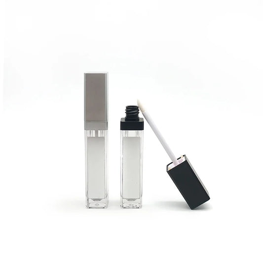 Custom Cosmetic Tube Vendor Empty Lipgloss Private Label Lip Gloss Packaging with Mirror and Led Light