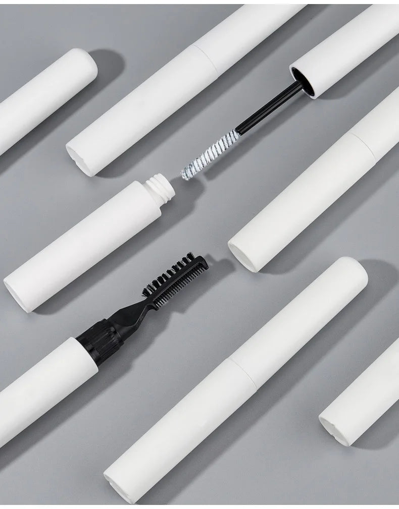 Custom Hold Eyebrow Setting Styling Gel Long Lasting Waterproof Liquid Brows Gel With Brush Double Head Eyebrows Brow Gel