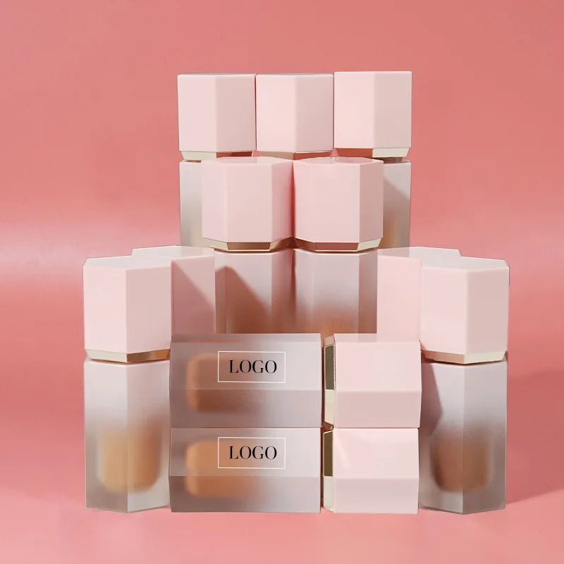 Custom Logo Best Skin Face Cream Foundation and Liquid Concealer Cream Make up Private Label Full Coverage Cream Concealer