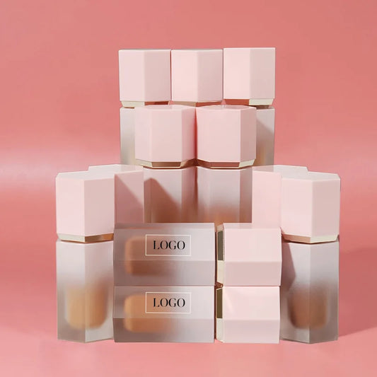 Custom Logo Best Skin Face Cream Foundation and Liquid Concealer Cream Make up Private Label Full Coverage Cream Concealer