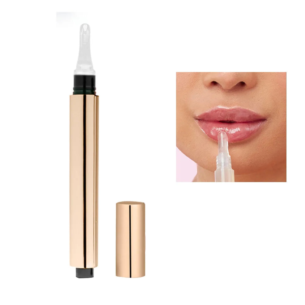 Custom Logo Lips Care Lip Plumper Oil Cruelty Free Makeup Hydrating Plumping Lip Oil