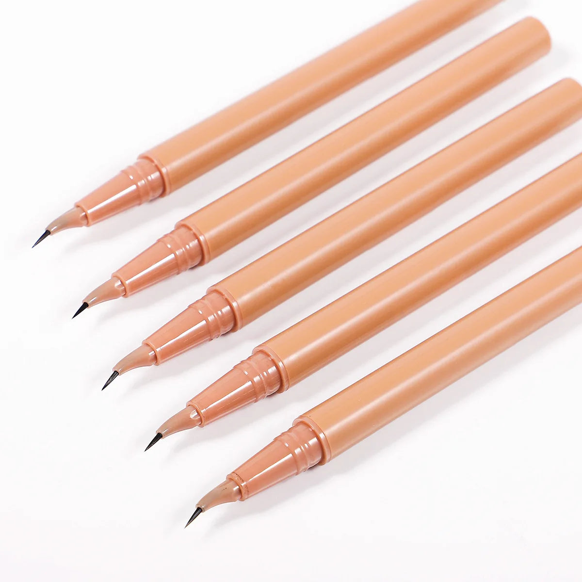 Custom Logo Liquid Ultra Thin Eyebrow Pencil with Soft Brush Makeup Quick Dry Waterproof Long Lasting 5 Colors Liquid Brow Pen
