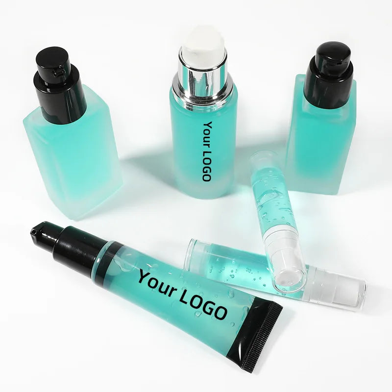 Custom Logo Makeup Base Primer Waterproof Matte Face Makeup Gel Base Oil Control Natural Private Label Pick Bottle Face Primer