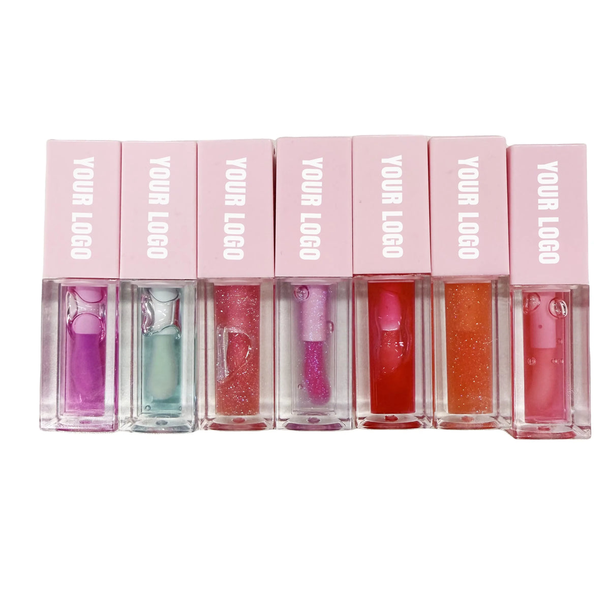 Custom Logo Vegan Hydrating Lip Glow Oil Flavouring Honey Lip Tint Waterproof Tinted Plumping Lip Gloss Oil
