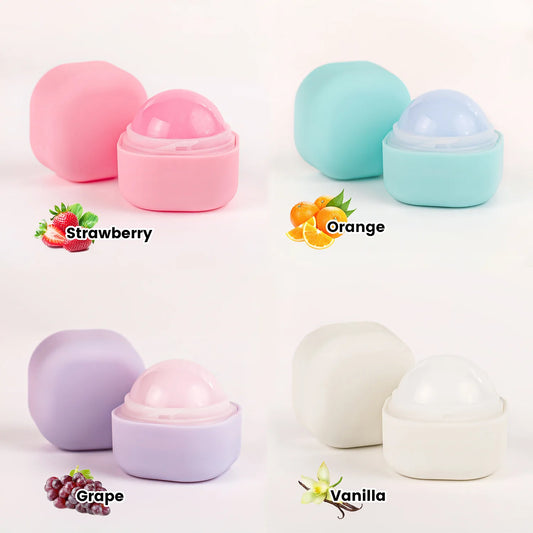 Custom Your Own Logo Macaron Natural Lip Care Balm Cruelty Free Vegan Private Label Fruit Flavor Lip Balm