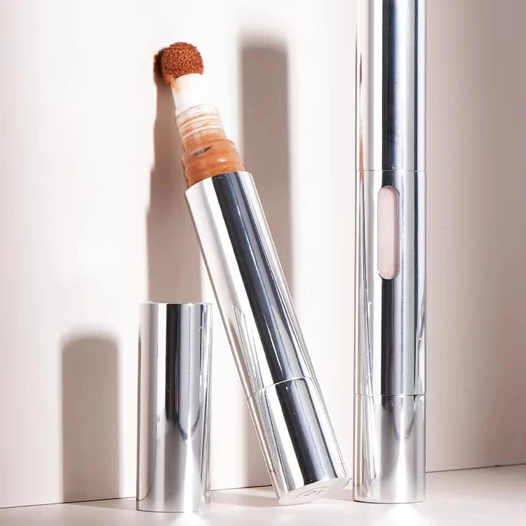 Customize logo Private Label Makeup Full Coverage Waterproof Liquid Concealer with Sponge 24 Colors Liquid Concealer