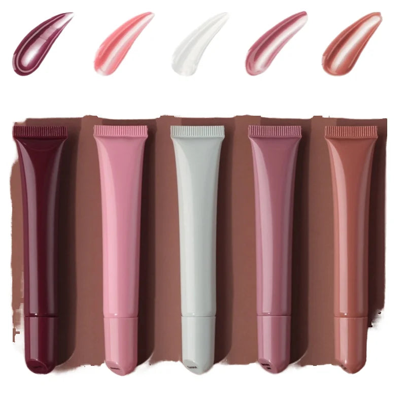 Customized Logo Lip Balm Butter Gloss Vegan Lip Balm in Fruit Flavor Moisturizing Private Label Lip Gloss for Lip Care Use