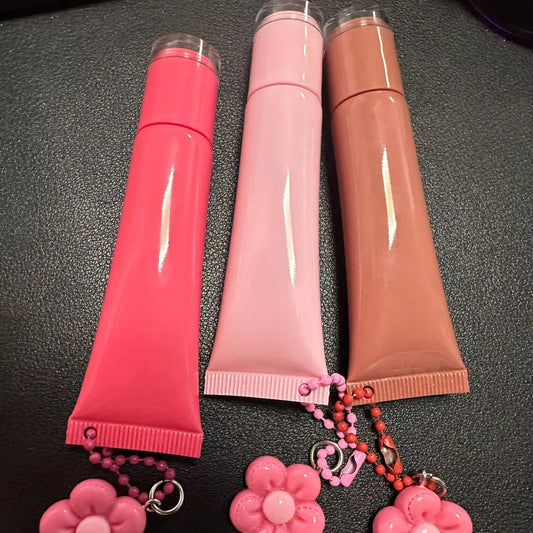 DIY Choose Your Own Liked Matte Lipstick Shiny Lip Gloss plum Lip Oil No logo Private Label Hydrating Moisturizing Lip Gloss