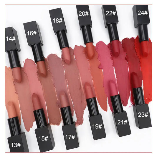 Diy Own Colors and Tube Private Label Long Lasting Waterproof Lipstick Nude Magnetic Lipstick Vegan Cruelty Matte Lipstick