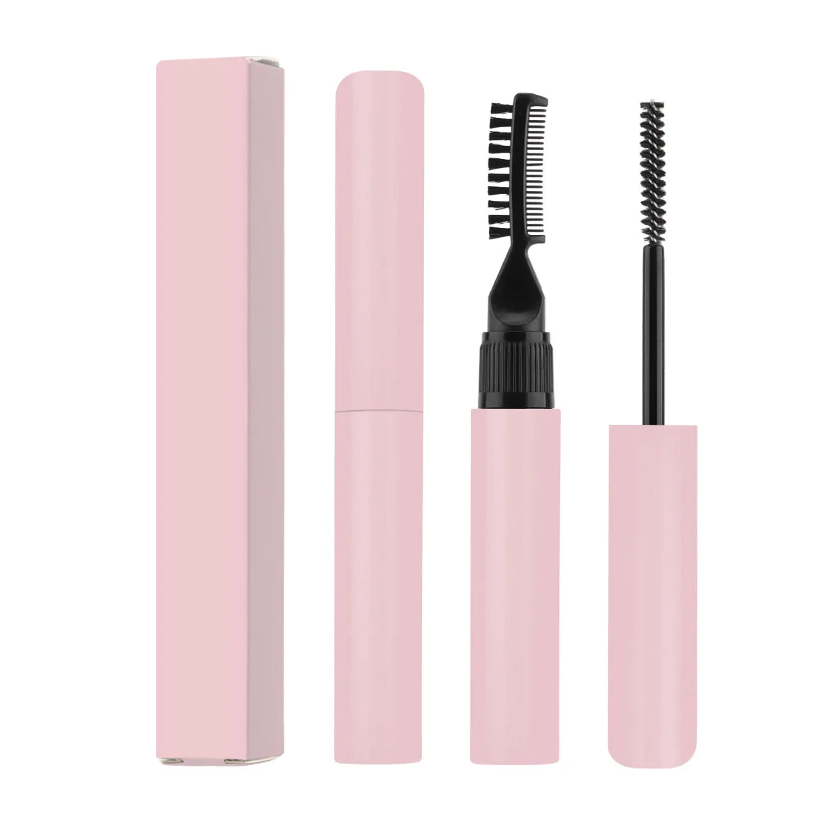 Dual Ended Brow Lift Styling Gel Pink Long Wear Wild Eyebrow Shaping Gesl 2 in 1 Brow Sculpting Lamination Gel