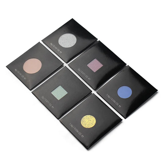 Envelope Eyeshadow Paper Package Single Eyeshadow Box Single 26mm 36mm Eye Shadow Packing