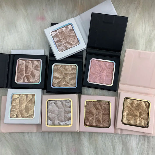 Face Brightening Nose Shadow Highlighter Makeup Highlighter Powder Palette Makeup Glow Shimmer Highlight Contour Bronzer