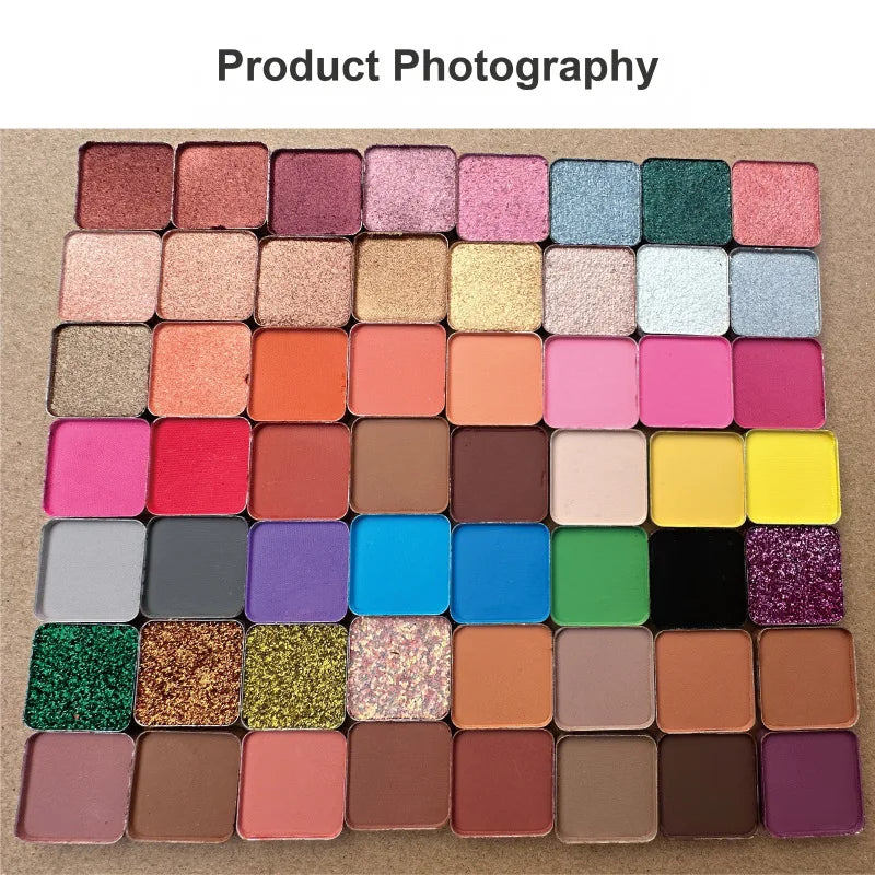 16-color matte shimmer glitter eyeshadow palette