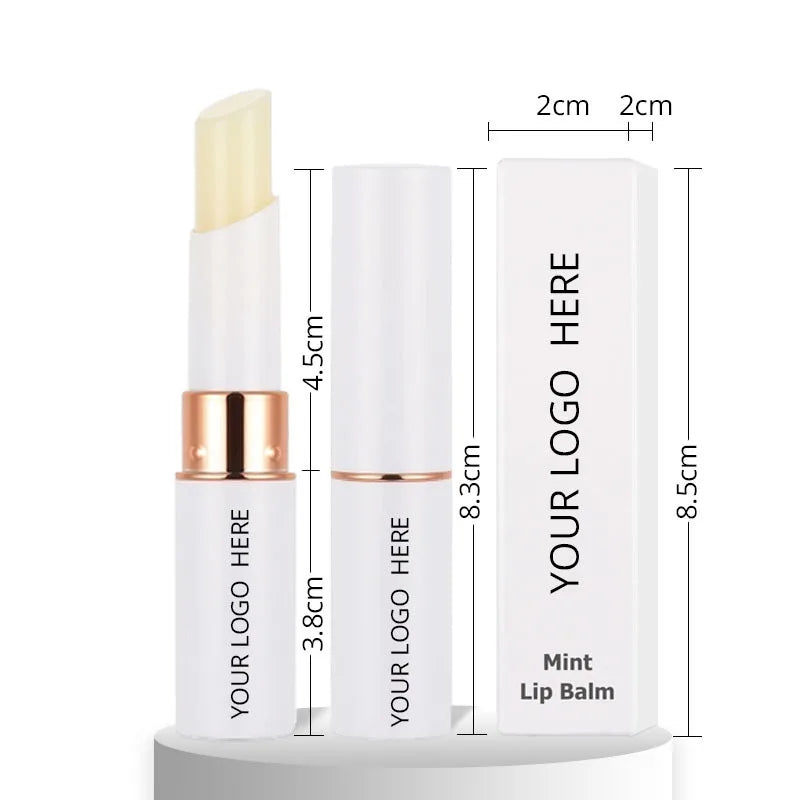 popular 3 fruit flavored rose lip care moisturizing nourishing mint lip balm