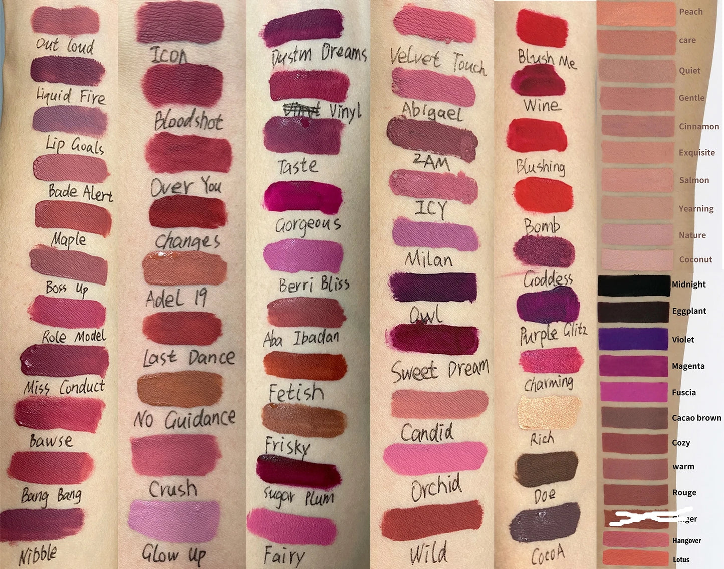 Liquid matte lipstick