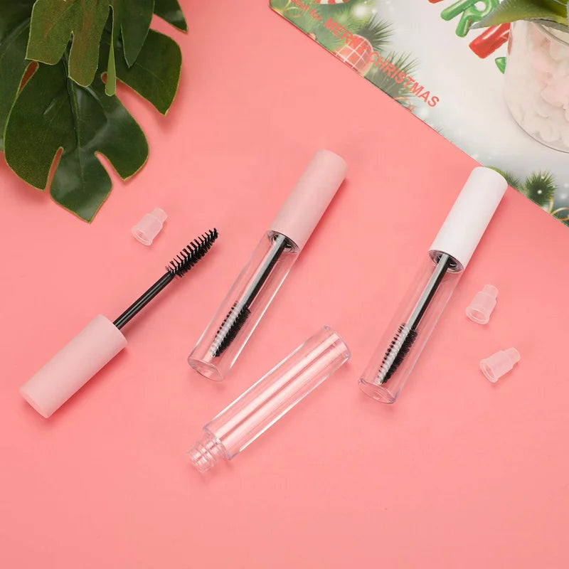 black eyebrow gel tube waterproof empty mascara bottle cosmetic packaging mascara tubes
