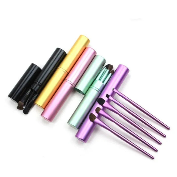 professional eye shadow brushes kit cosmetics 5pcs makeup brushes eyeshadow brushes set