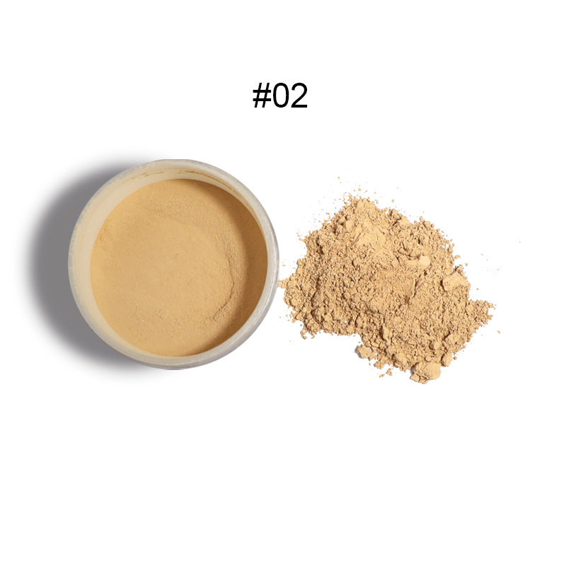 17 colors face makeup setting loose powder oil control waterproof matte finish loose powder