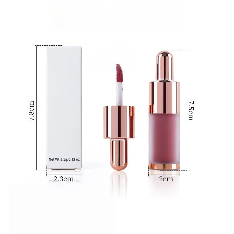 hot selling 7 colors liquid blush natural glow color smooth matte blush
