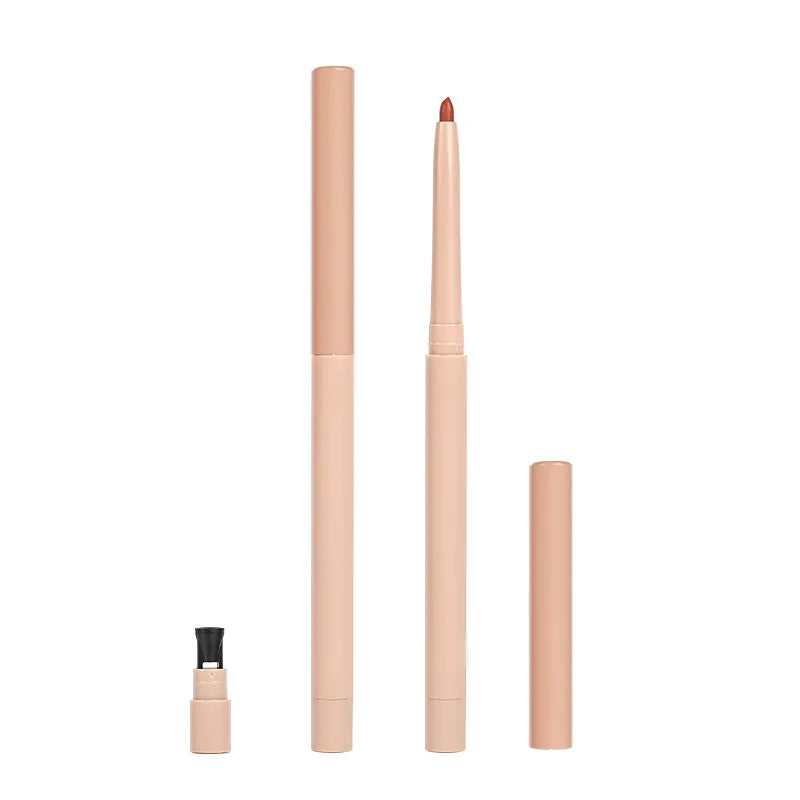 waterproof retractable lipliner with sharpener lips makeup vegan creamy lip liner
