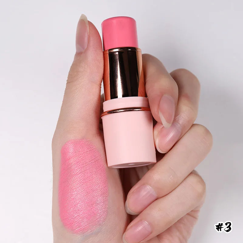 new vegan organic blush on cheek natural waterproof cruelty free matte cream blusher blush stick