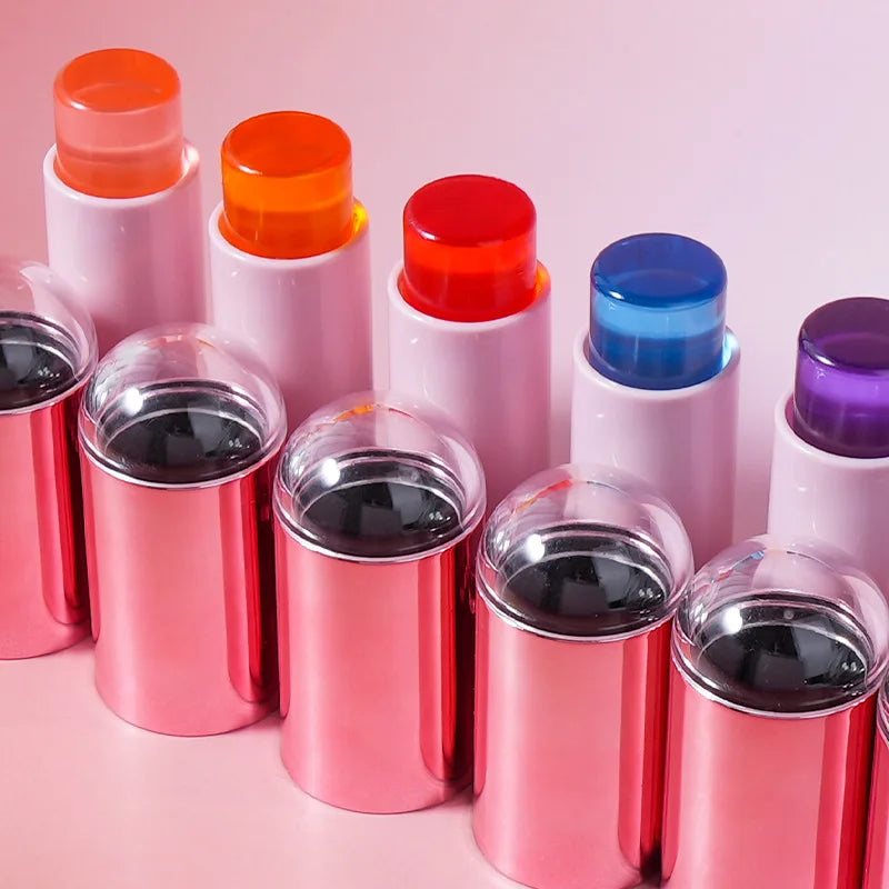 cheek tint face make up blusher water moisture vegan creamy blush ph color changing jelly blush stick
